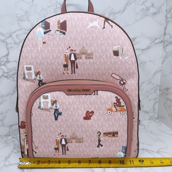 Michael Kors Jet Set Girls Jaycee Large Backpack - Picture 2 of 10